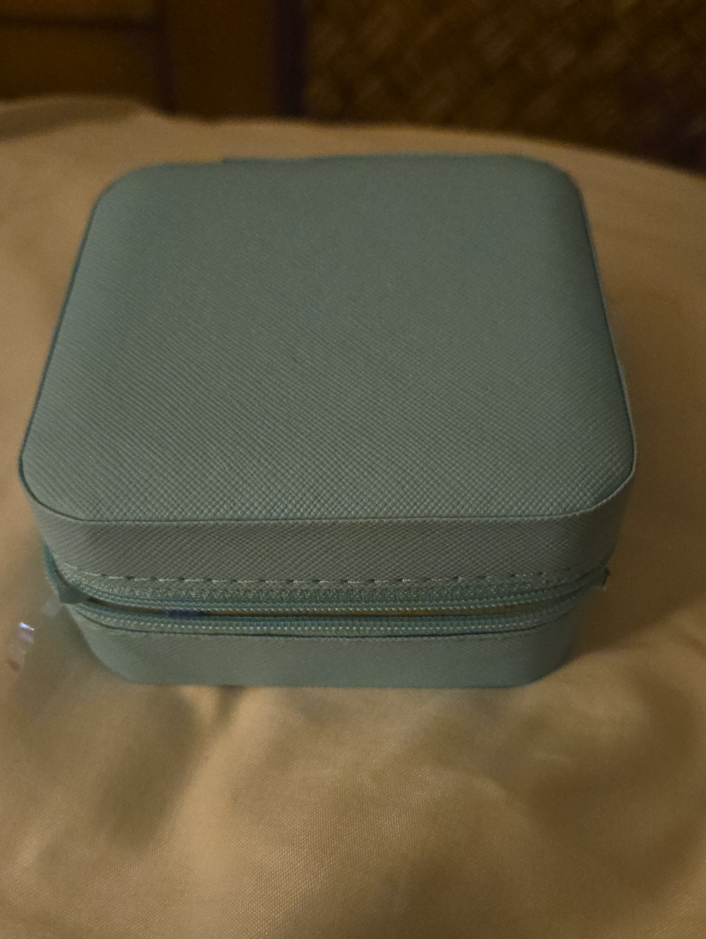 Compact Travel Jewelry Case - Seafoam